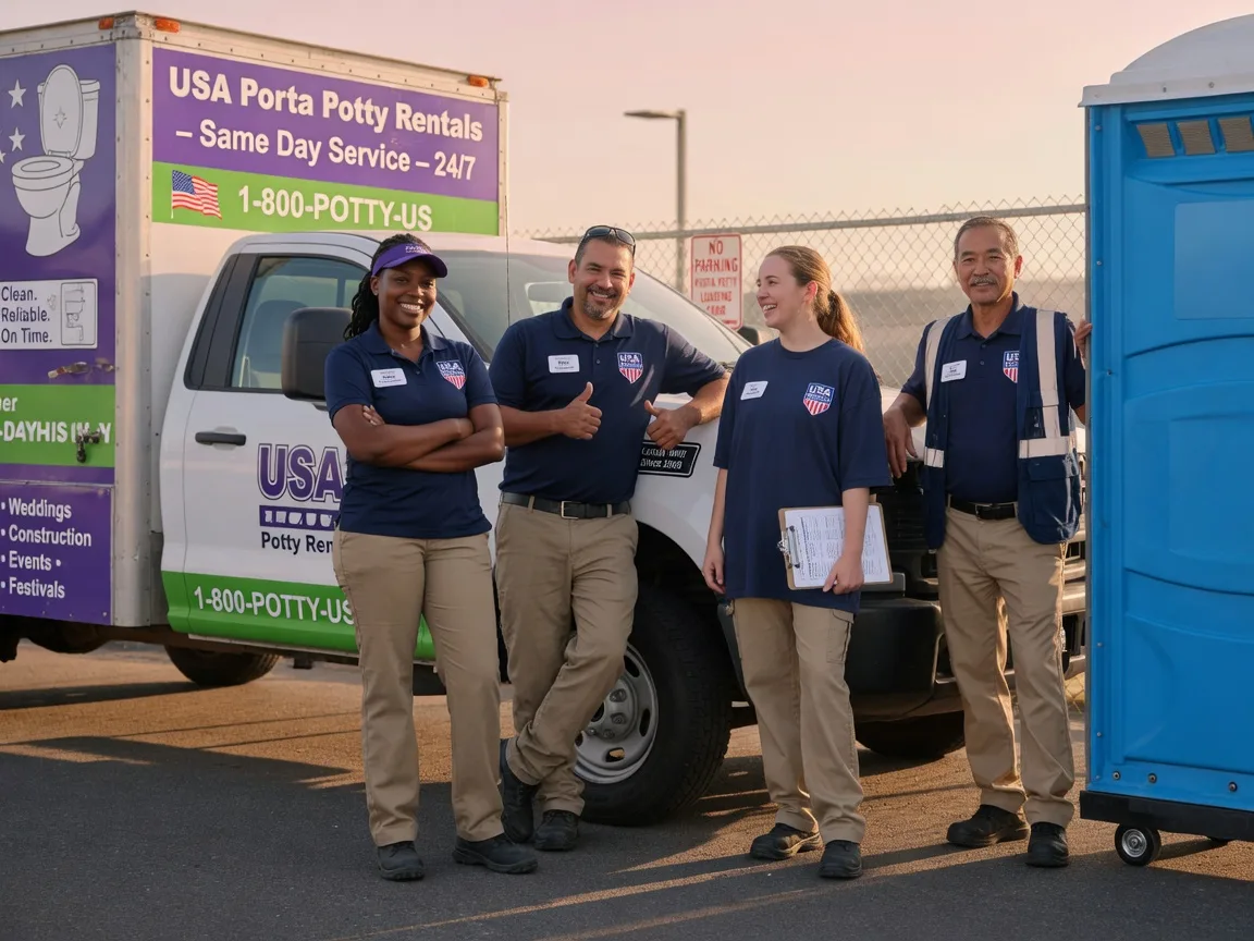 Porta Potty Rental company in Midway Park, NC